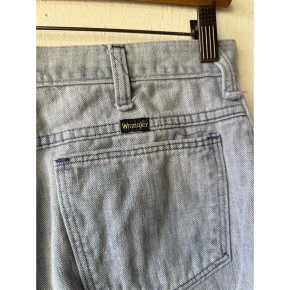 Vintage 1970s Wrangler Flare Bellbottoms Size 29x26.5 Front Pocket Buttonfly USA - Picture 4 of 7